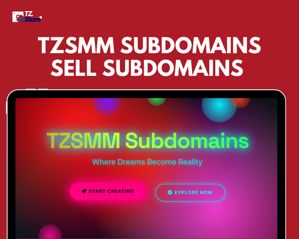 TZSMM Subdomains Selling Script