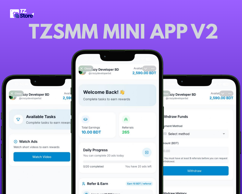TZSMM MINI APP V2